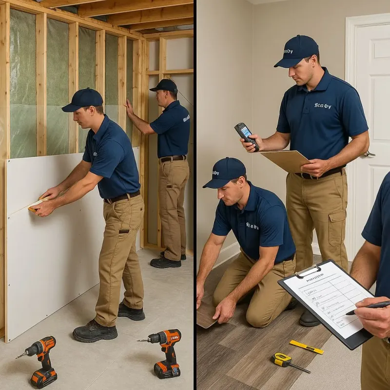 Repairs and Reconstruction process in Hampton, NH