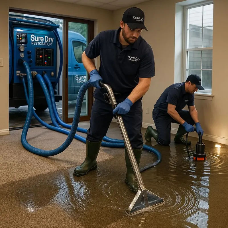 Water Extraction and Removal process in Hampton, NH